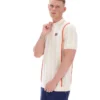 Polo en maille patchwork au crochet Giorgio de Tapioca