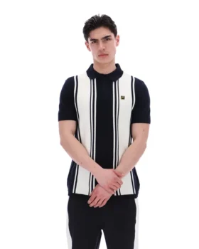 Polo en maille style Buddy Bowling noir