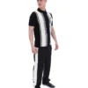 Polo en maille style Buddy Bowling noir