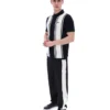 Polo en maille style Buddy Bowling noir