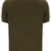 Polo en maille texturée Sander, vert olive foncé