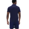 Polo Ettore à fermeture éclair bleu marine Fila