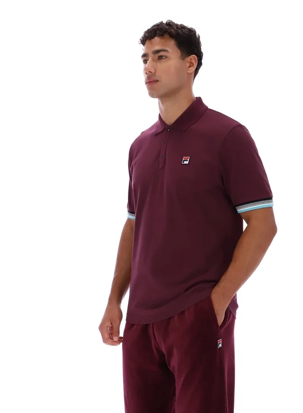 Polo Fig Zev à poignets travaillés