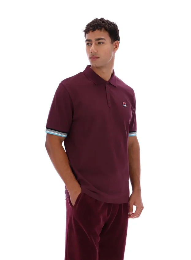 Polo Fig Zev à poignets travaillés
