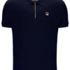Polo Fila Benjamin Micro Waffle bleu marine