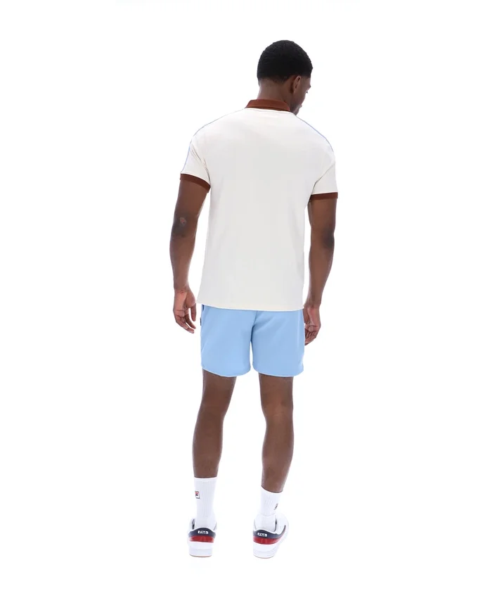 Polo Gardenia Mattia à empiècements contrastés