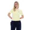 Polo Juno Fitted Iconic jaune cire