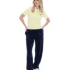 Polo Juno Fitted Iconic jaune cire
