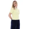 Polo Juno Fitted Iconic jaune cire