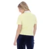 Polo Juno Fitted Iconic jaune cire