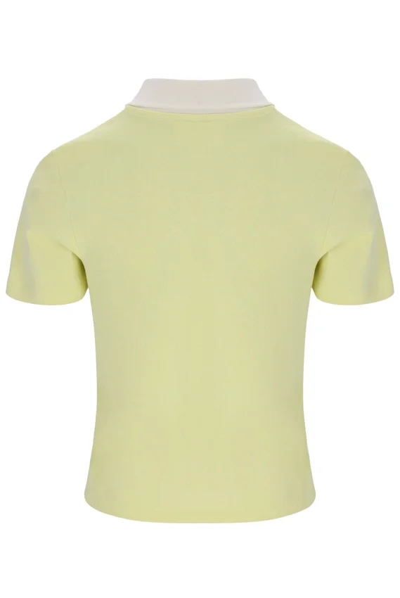 Polo Juno Fitted Iconic jaune cire
