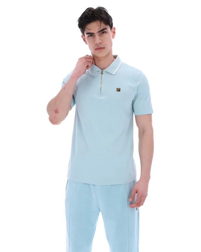 Polo Lemar Premium Essential bleu sterling
