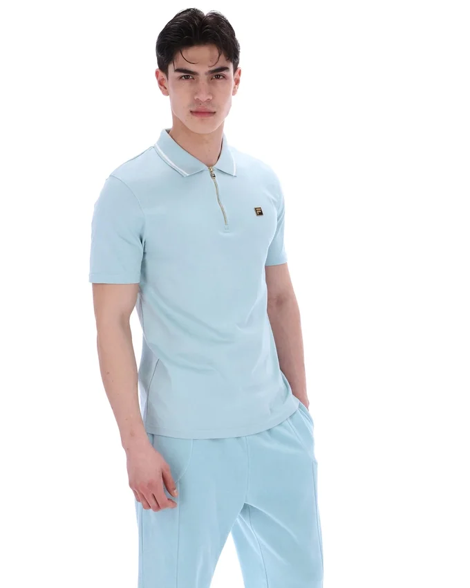 Polo Lemar Premium Essential bleu sterling