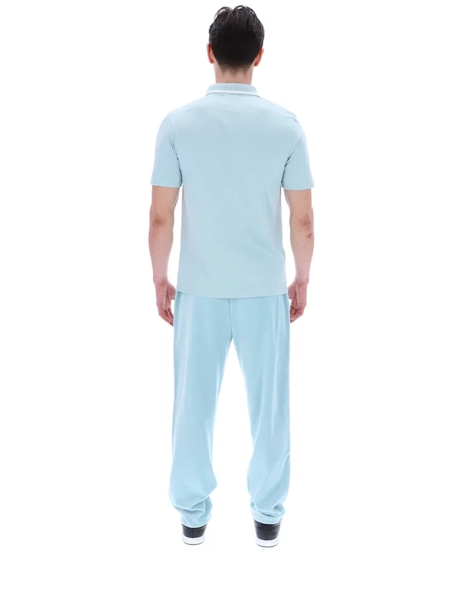 Polo Lemar Premium Essential bleu sterling
