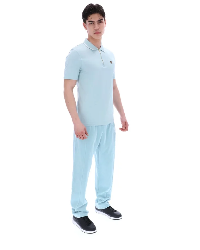 Polo Lemar Premium Essential bleu sterling