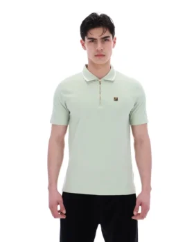 Polo Lemar Premium Essential couleur écume de mer