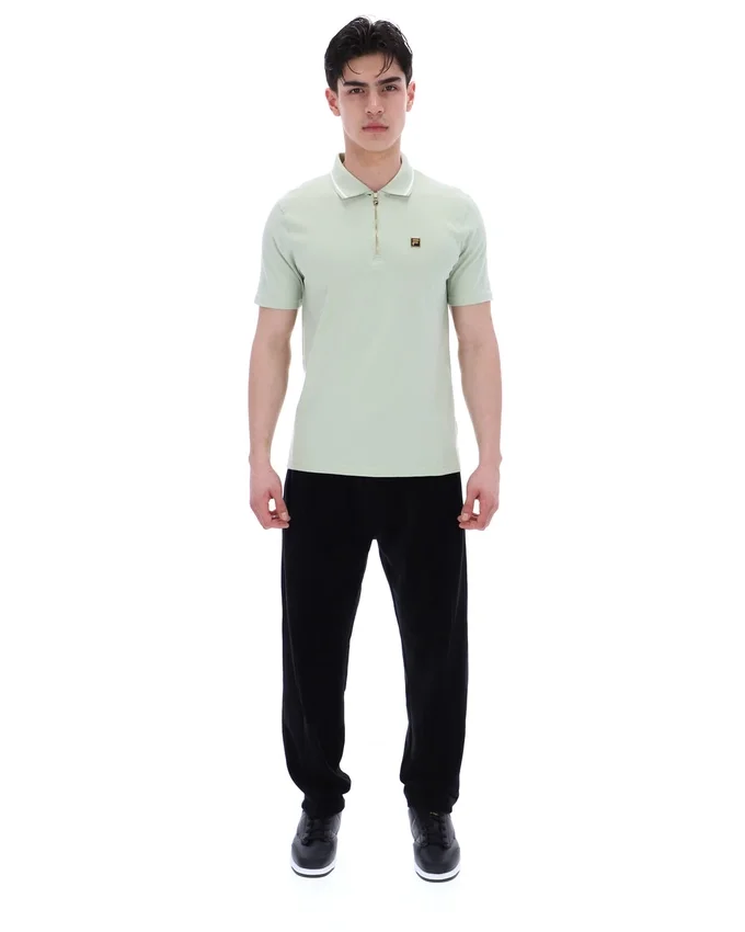 Polo Lemar Premium Essential couleur écume de mer