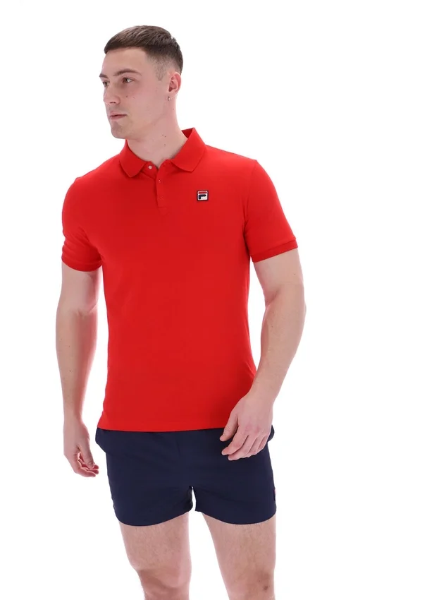 Polo à manches courtes Fila Red Panatta 2 Shorts