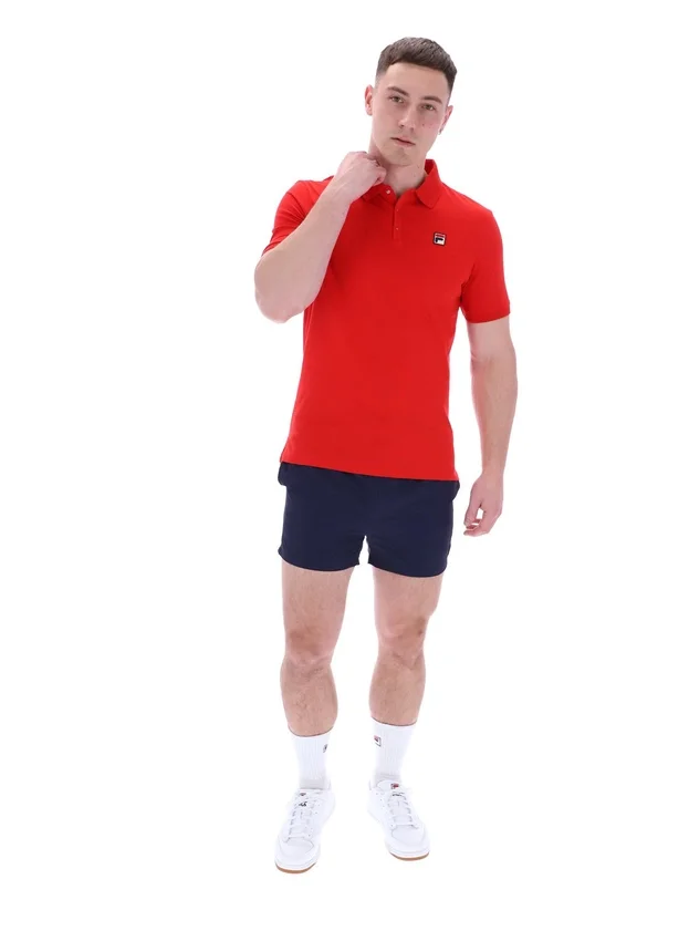 Polo à manches courtes Fila Red Panatta 2 Shorts