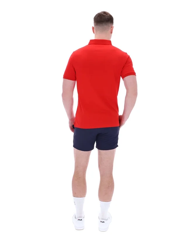 Polo à manches courtes Fila Red Panatta 2 Shorts