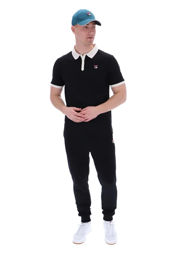Polo à manches courtes Panatta 2 Shorts noir