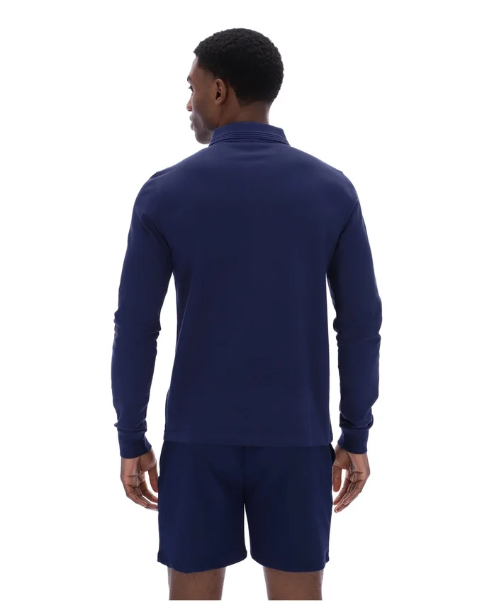 Polo à manches longues Emiliano Fila Navy