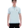 Polo Marty Zip bleu sterling