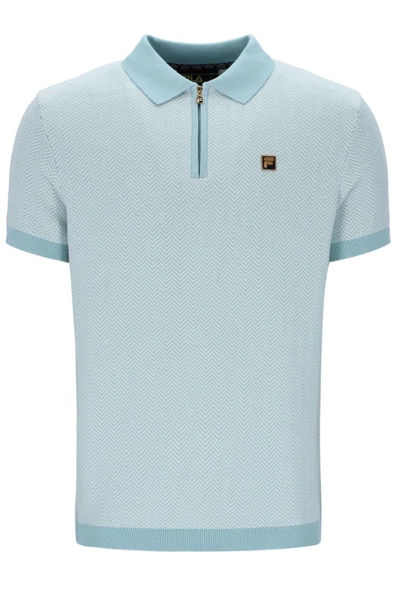 Polo Marty Zip bleu sterling