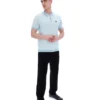 Polo Marty Zip bleu sterling