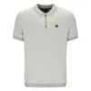 Polo Marty Zip couleur écume de mer
