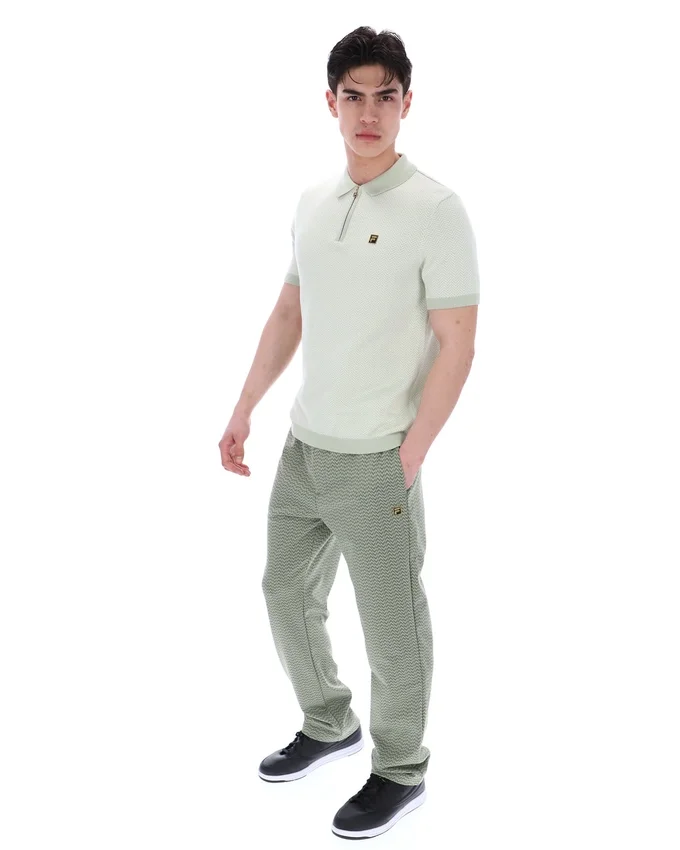 Polo Marty Zip couleur écume de mer