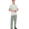 Polo Marty Zip couleur écume de mer