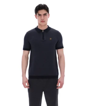 Polo Marty Zip noir