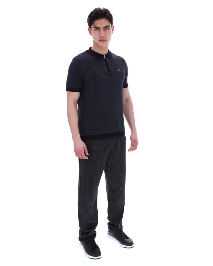Polo Marty Zip noir