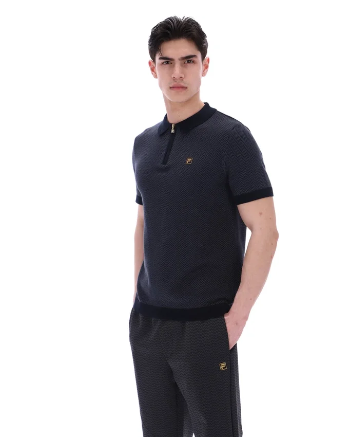Polo Marty Zip noir