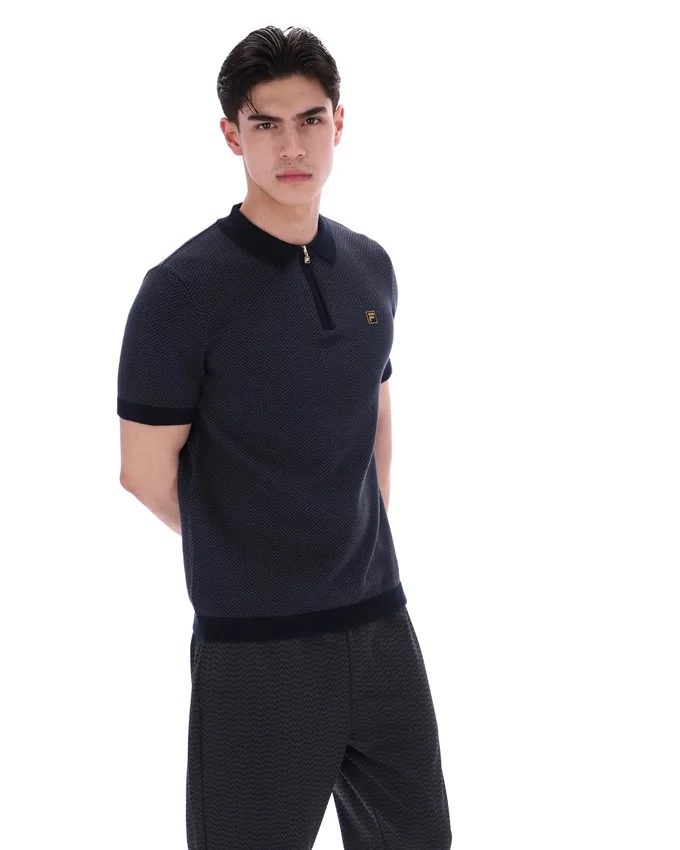 Polo Marty Zip noir