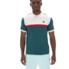 Polo Mattia à empiècements contrastés de la collection Mediterranea