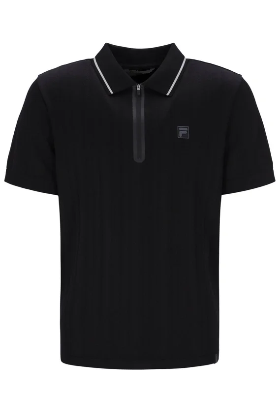 Polo noir Casa Cable Zip