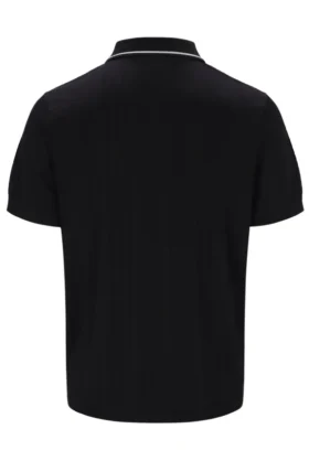 Polo noir Casa Cable Zip