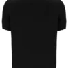 Polo noir Sander en maille texturée