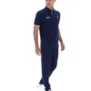 Polo Pablo à trois boutons et bordures côtelées Fila Navy