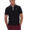 Polo rayé noir BB1 Classic Vintage