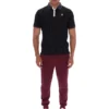 Polo rayé noir BB1 Classic Vintage