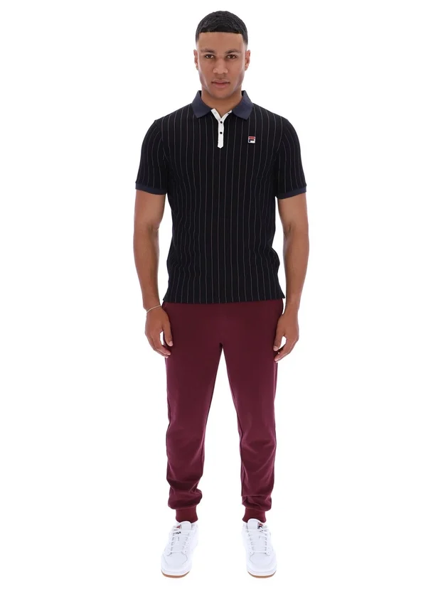 Polo rayé noir BB1 Classic Vintage
