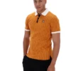 Polo rayé vintage classique BB1 « Pumpkin Spice »