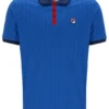 Polo rayé vintage classique BB1 « Turkish Sea »