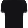 Polo Soren 2 noir avec bordures contrastées