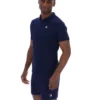 Polo texturé Tristiano bleu marine Fila