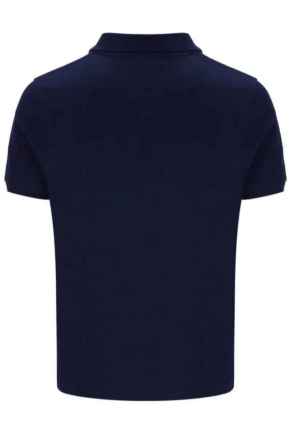 Polo texturé Tristiano bleu marine Fila