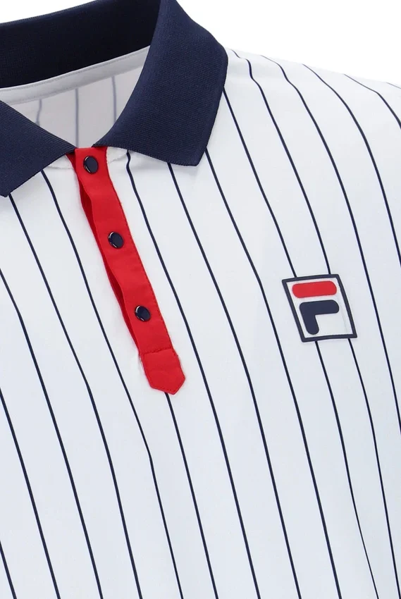 Polo Traditional Borg blanc pour homme